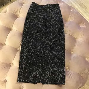 American Apparel Speckle High Waist Skirt